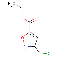 1141427-74-8 ethyl 3-(chloromethyl)-1,2-oxazole-5-carboxylate chemical structure