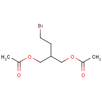 126589-82-0 [2-(acetyloxymethyl)-4-bromobutyl] acetate chemical structure