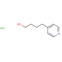 90642-84-5 4-pyridin-4-ylbutan-1-ol;hydrochloride chemical structure