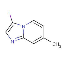 59938-33-9 3-iodo-7-methylimidazo[1,2-a]pyridine chemical structure