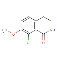 1616288-94-8 8-chloro-7-methoxy-3,4-dihydro-2H-isoquinolin-1-one chemical structure