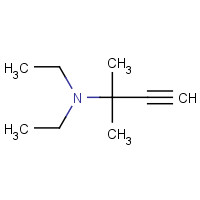 22735-48-4 N,N-diethyl-2-methylbut-3-yn-2-amine chemical structure
