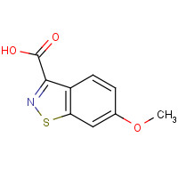 677304-64-2 6-methoxy-1,2-benzothiazole-3-carboxylic acid chemical structure
