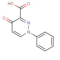 147920-37-4 4-oxo-1-phenylpyridazine-3-carboxylic acid chemical structure