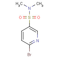 1216077-29-0 6-bromo-N,N-dimethylpyridine-3-sulfonamide chemical structure