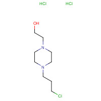 3445-00-9 2-[4-(3-chloropropyl)piperazin-1-yl]ethanol;dihydrochloride chemical structure