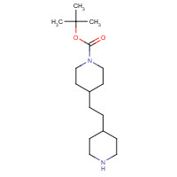 775288-40-9 tert-butyl 4-(2-piperidin-4-ylethyl)piperidine-1-carboxylate chemical structure