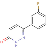 66549-07-3 3-(3-fluorophenyl)-1H-pyridazin-6-one chemical structure