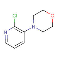 54231-44-6 4-(2-chloropyridin-3-yl)morpholine chemical structure