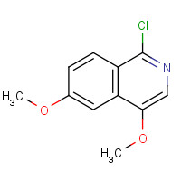 630423-40-4 1-chloro-4,6-dimethoxyisoquinoline chemical structure
