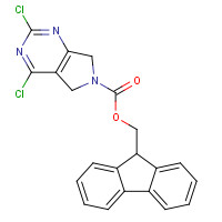 903129-86-2 9H-fluoren-9-ylmethyl 2,4-dichloro-5,7-dihydropyrrolo[3,4-d]pyrimidine-6-carboxylate chemical structure