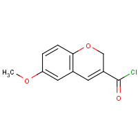 884048-00-4 6-methoxy-2H-chromene-3-carbonyl chloride chemical structure