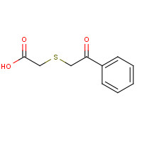 22536-46-5 2-phenacylsulfanylacetic acid chemical structure
