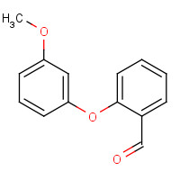 122283-23-2 2-(3-methoxyphenoxy)benzaldehyde chemical structure