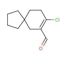 1257045-28-5 8-chlorospiro[4.5]dec-8-ene-9-carbaldehyde chemical structure