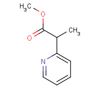 21883-27-2 methyl 2-pyridin-2-ylpropanoate chemical structure