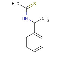 64551-88-8 N-(1-phenylethyl)ethanethioamide chemical structure