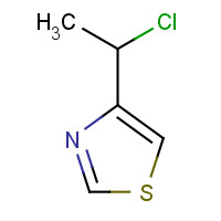 3364-77-0 4-(1-chloroethyl)-1,3-thiazole chemical structure