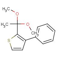893442-04-1 2-(1,1-dimethoxyethyl)-3-phenylthiophene chemical structure