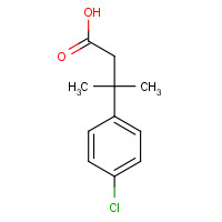 42288-16-4 3-(4-chlorophenyl)-3-methylbutanoic acid chemical structure