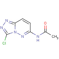 1150888-31-5 N-(3-chloro-[1,2,4]triazolo[4,3-b]pyridazin-6-yl)acetamide chemical structure