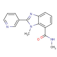 1356482-93-3 N,3-dimethyl-2-pyridin-3-ylbenzimidazole-4-carboxamide chemical structure