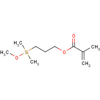 66753-64-8 3-[methoxy(dimethyl)silyl]propyl 2-methylprop-2-enoate chemical structure