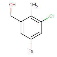 953039-29-7 (2-amino-5-bromo-3-chlorophenyl)methanol chemical structure