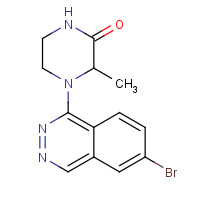 909187-58-2 4-(6-bromophthalazin-1-yl)-3-methylpiperazin-2-one chemical structure