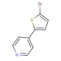 164936-60-1 4-(5-bromothiophen-2-yl)pyridine chemical structure