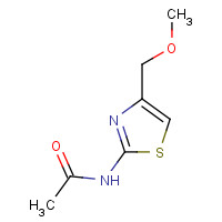 37014-15-6 N-[4-(methoxymethyl)-1,3-thiazol-2-yl]acetamide chemical structure