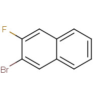 59024-94-1 2-bromo-3-fluoronaphthalene chemical structure