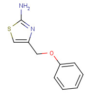 94830-63-4 4-(phenoxymethyl)-1,3-thiazol-2-amine chemical structure