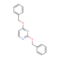 7306-79-8 2,4-bis(phenylmethoxy)pyrimidine chemical structure
