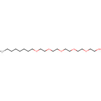 19327-40-3 2-[2-[2-[2-(2-octoxyethoxy)ethoxy]ethoxy]ethoxy]ethanol chemical structure