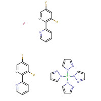 664374-03-2 2-(2,4-difluorobenzene-6-id-1-yl)pyridine;iridium(3+);tetra(pyrazol-1-yl)boranuide chemical structure