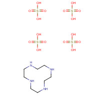 134765-72-3 sulfuric acid;1,4,7,10-tetrazacyclododecane chemical structure