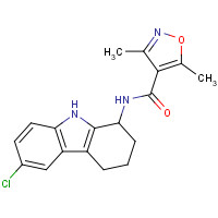 913961-50-9 N-(6-chloro-2,3,4,9-tetrahydro-1H-carbazol-1-yl)-3,5-dimethyl-1,2-oxazole-4-carboxamide chemical structure
