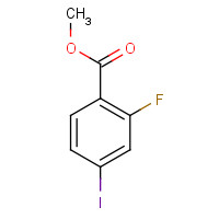 204257-72-7 methyl 2-fluoro-4-iodobenzoate chemical structure