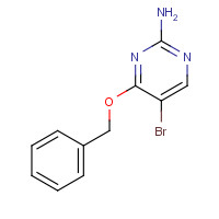 948549-60-8 5-bromo-4-phenylmethoxypyrimidin-2-amine chemical structure