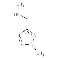 1269615-30-6 N-methyl-1-(2-methyltetrazol-5-yl)methanamine chemical structure