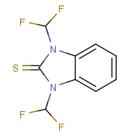 329269-79-6 1,3-bis(difluoromethyl)benzimidazole-2-thione chemical structure