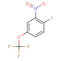 886762-35-2 1-iodo-2-nitro-4-(trifluoromethoxy)benzene chemical structure