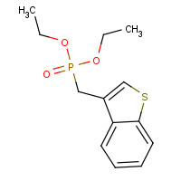 80090-41-1 3-(diethoxyphosphorylmethyl)-1-benzothiophene chemical structure