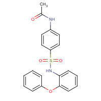 432015-90-2 N-[4-[(2-phenoxyphenyl)sulfamoyl]phenyl]acetamide chemical structure