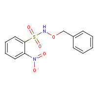 77925-80-5 2-nitro-N-phenylmethoxybenzenesulfonamide chemical structure