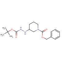 1284940-16-4 benzyl 3-[2-[(2-methylpropan-2-yl)oxycarbonyl]hydrazinyl]piperidine-1-carboxylate chemical structure