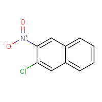 38396-21-3 2-chloro-3-nitronaphthalene chemical structure