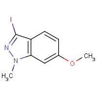 1431163-17-5 3-iodo-6-methoxy-1-methylindazole chemical structure