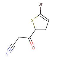 71683-02-8 3-(5-bromothiophen-2-yl)-3-oxopropanenitrile chemical structure